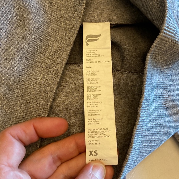 Fabletics High-Waisted Seamless Legging Women’s XS - Picture 2 of 7